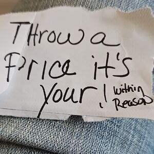 Handwritten Note on White Paper
